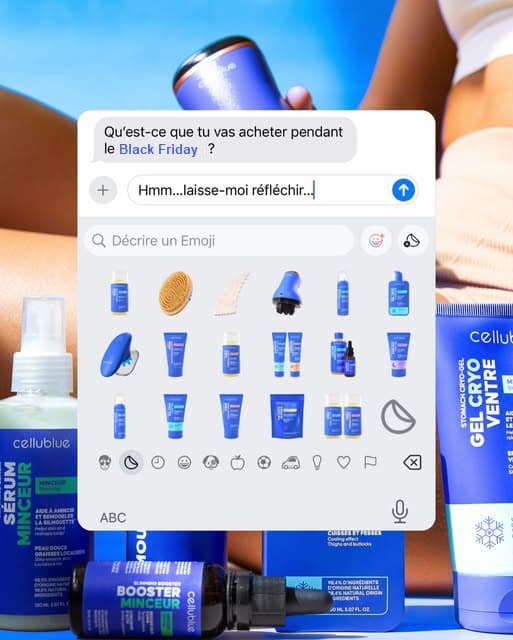 mise en scène échange cliente Cellublue au sujet du Black Friday